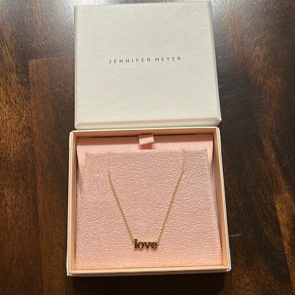 Jennifer Meyer gold necklaces